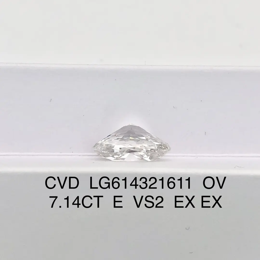 1.5 carat lab grown diamond oval at Wholesale Prices | Messi Jewelry 3