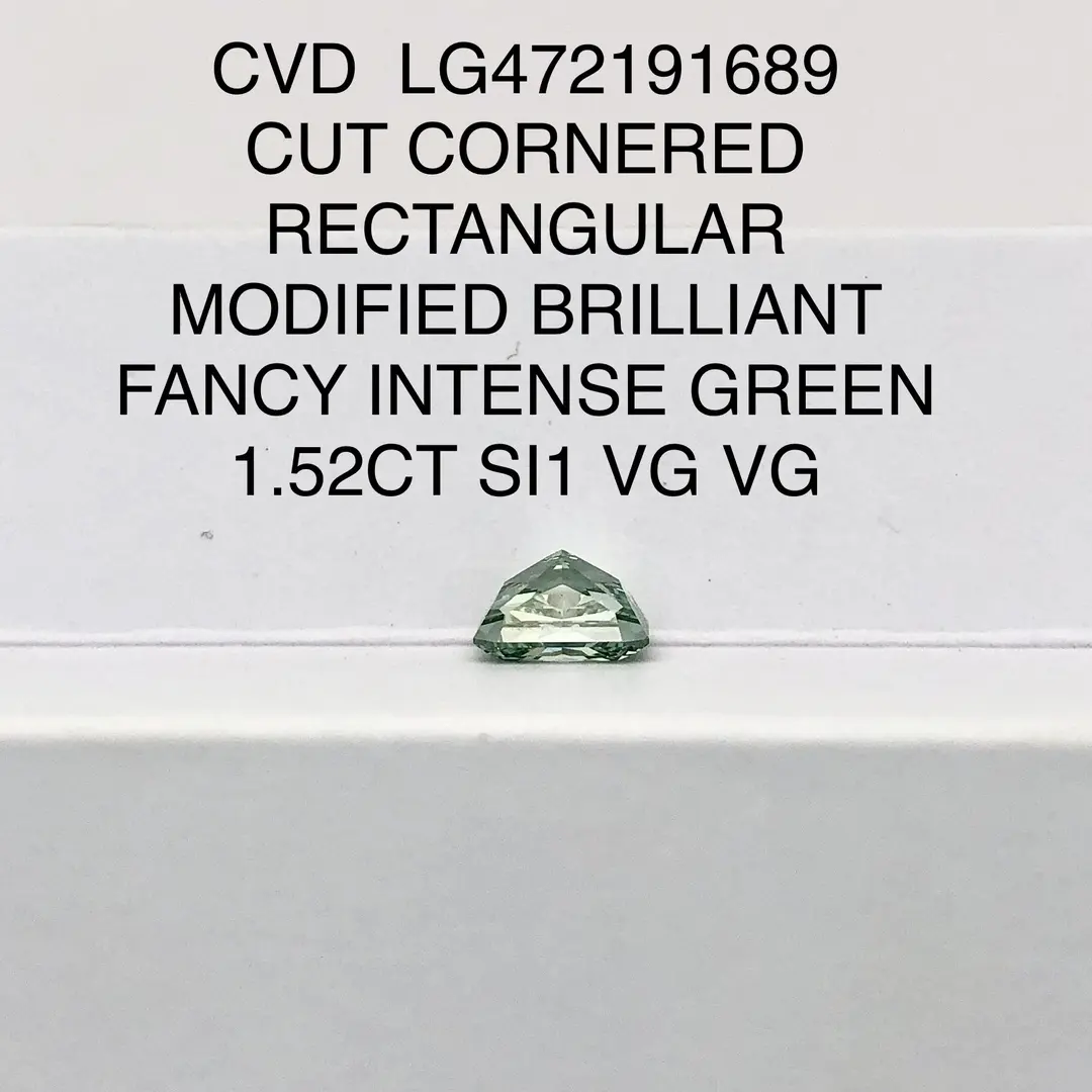 Lab Diamonds: 0.3-10 ct, IGI Certified, Green 5