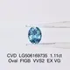 Custom 1.5 carat lab grown oval diamond factory Manufacturer | Messi Jewelry 3