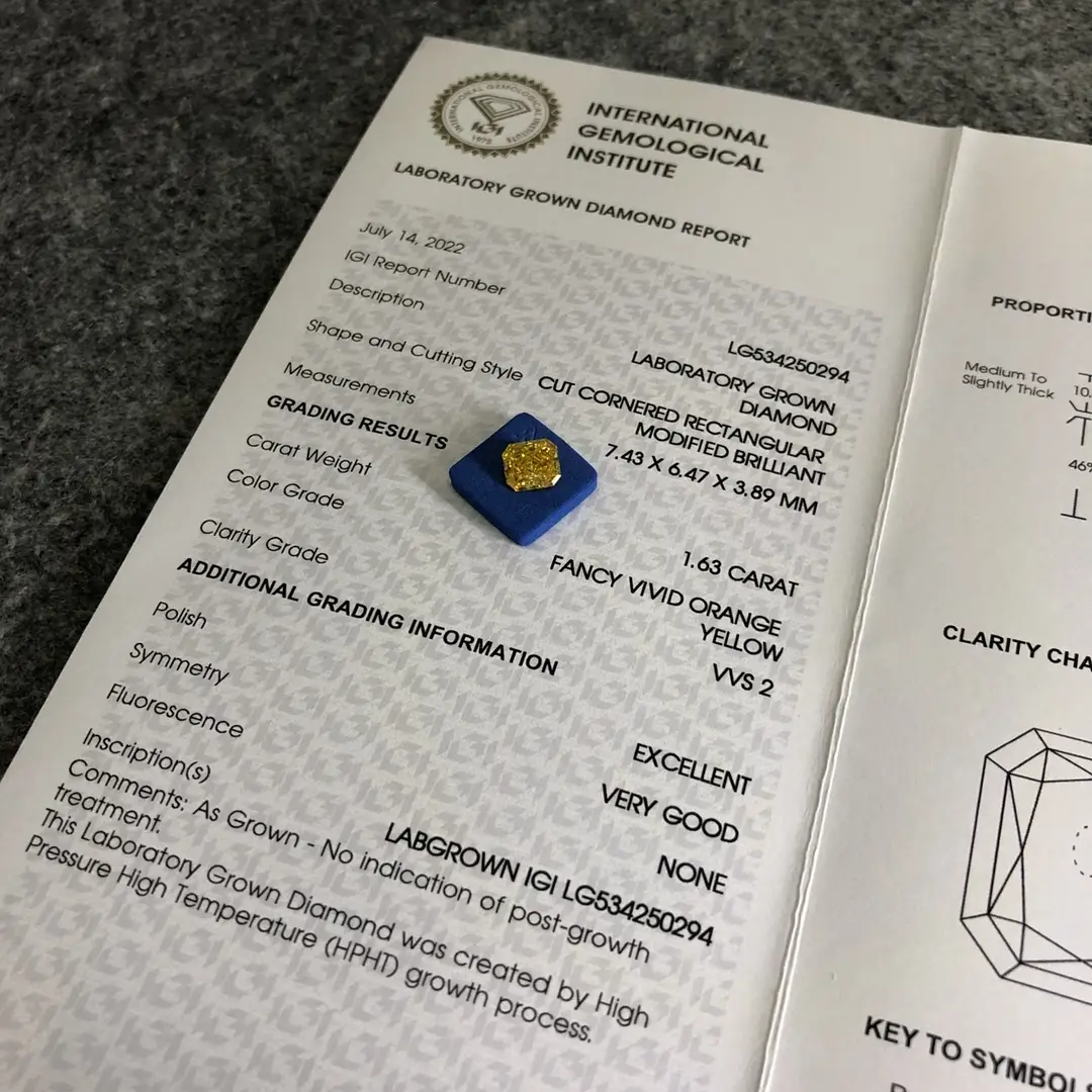 Messi Jewelry | Good Selling custom cut lab grown diamonds suppliers 4