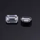 3 carat emerald cut lab created diamond at Wholesale Prices | Messi Jewelry 4
