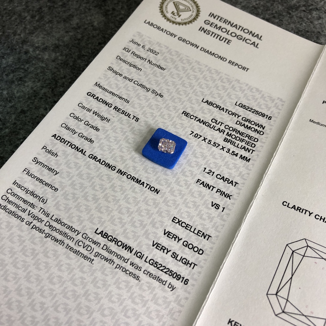 Low-cost lab diamond rings supply | Messi Jewelry 9