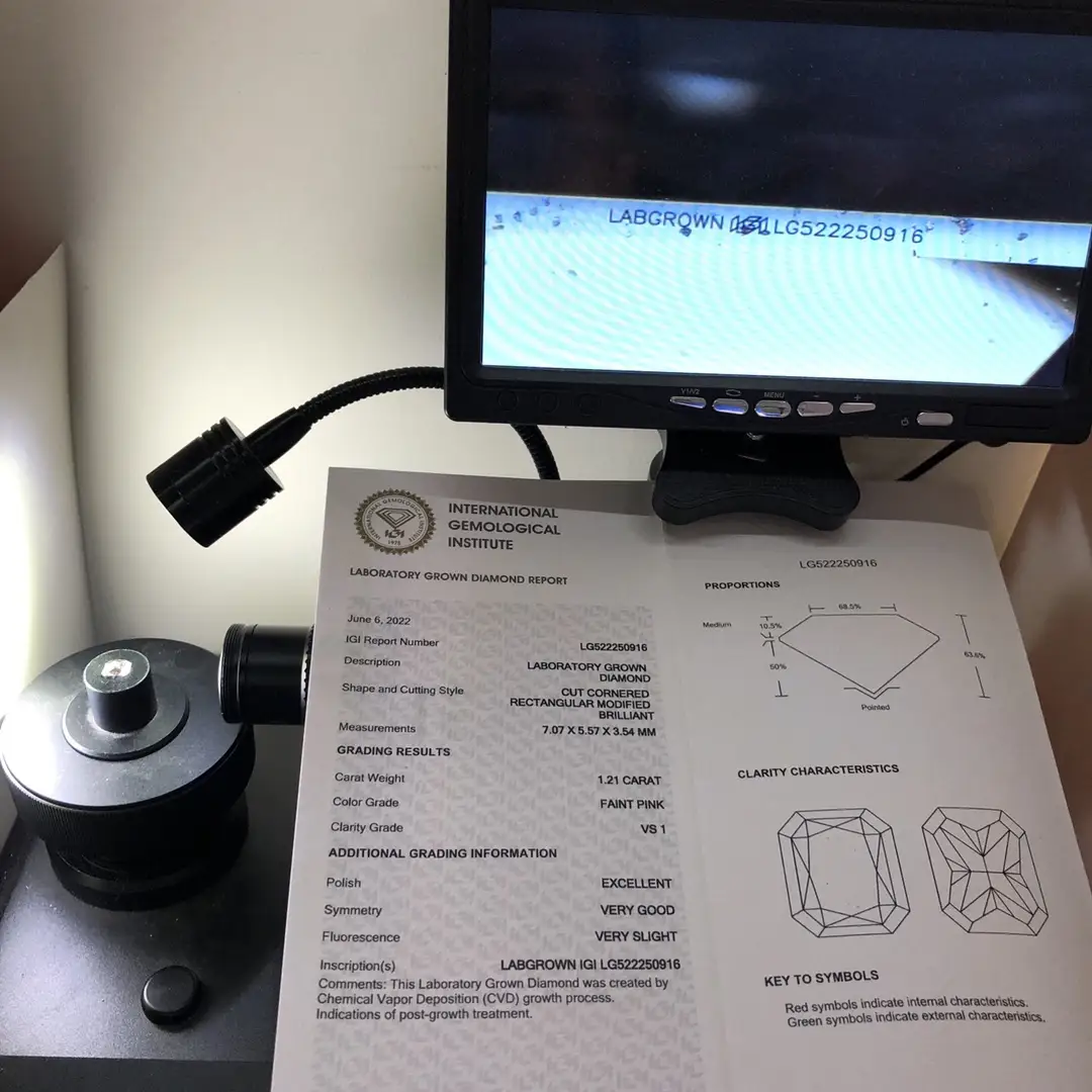 Lab Cut Diamonds 0.3-10 ct: Get Daily Updates & IGI Certificate 5