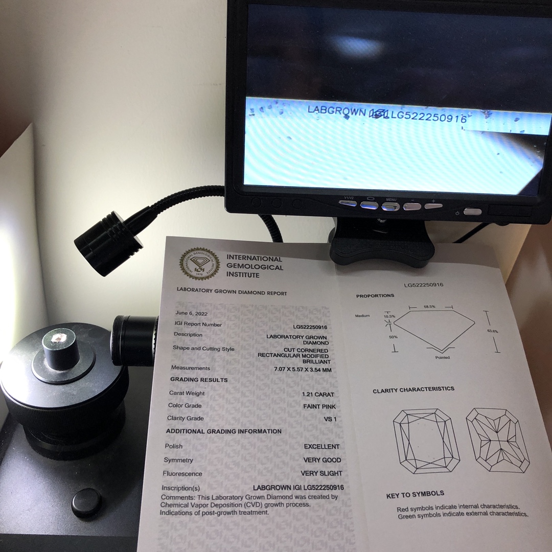 Low-cost lab diamond rings supply | Messi Jewelry 8