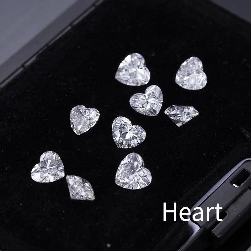 Wholesale Lab Grown Heart Diamond | Custom Sizes & Shapes 2