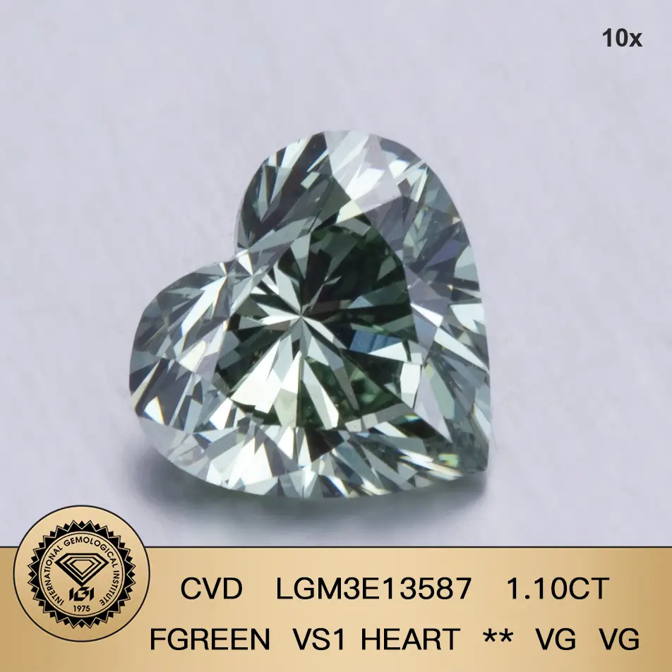 Lab Grown Heart Diamonds - IGI Certified, 0.3-10 ct. Contact for Daily Updates 2