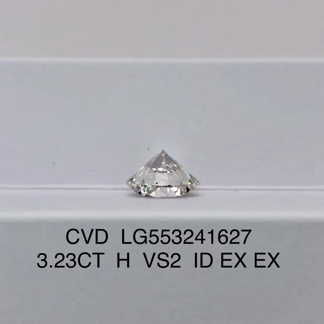 Messi Jewelry | New round lab grown diamond high safety 3