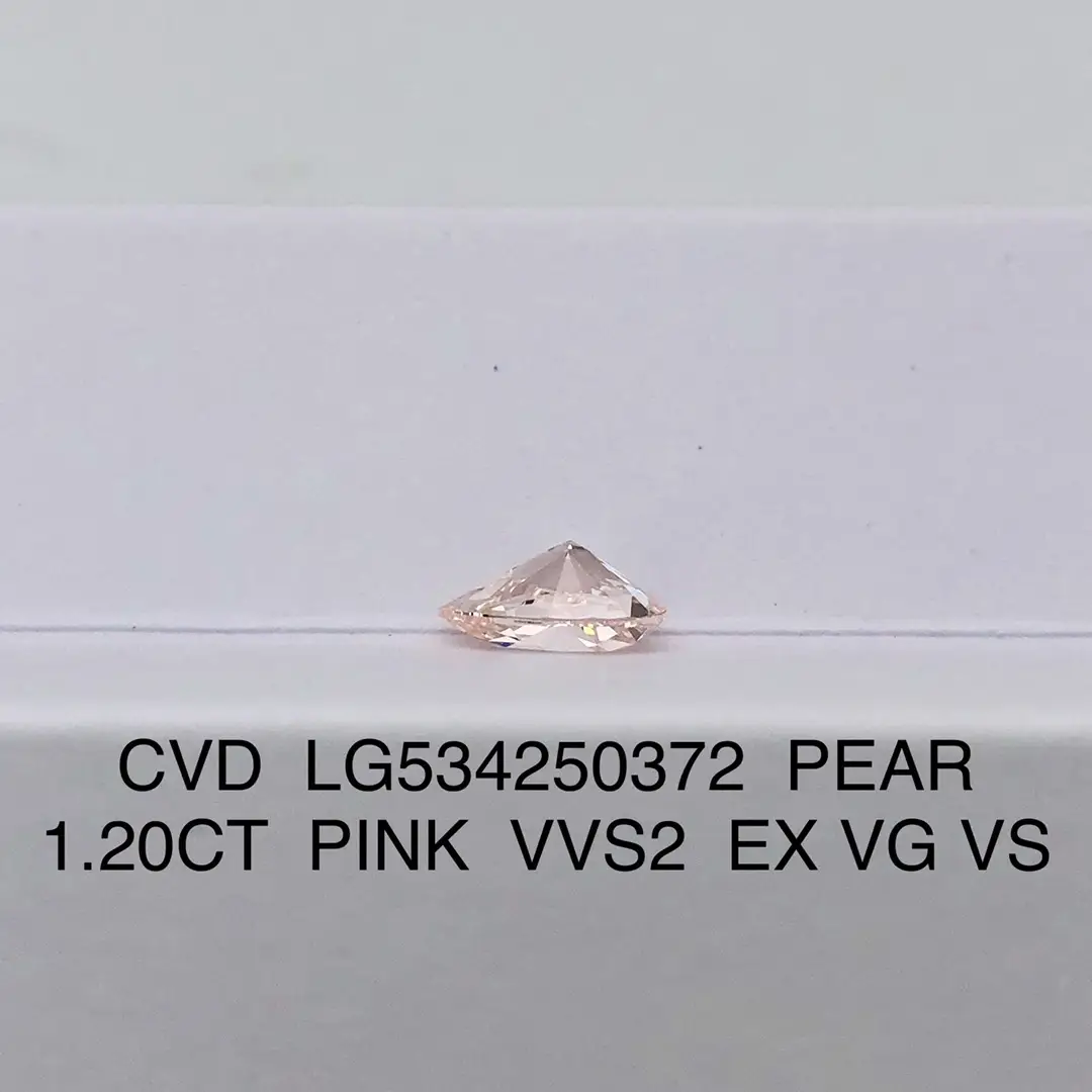 0.3-10 ct Lab Diamonds: Contact for Daily Updates | IGI Cert | Pear Shape Ring 6