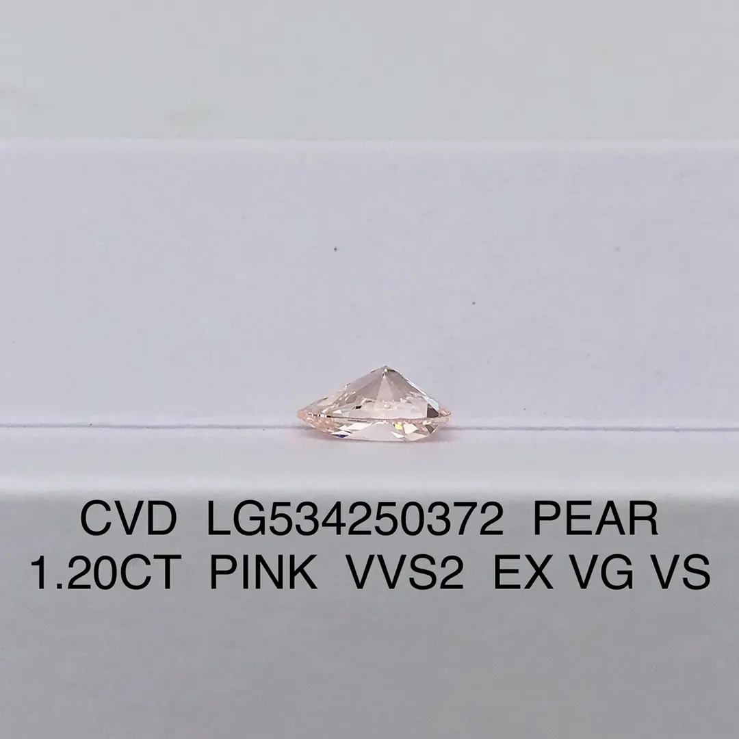 0.3-10 ct Lab Diamonds: Contact for Daily Updates | IGI Cert | Pear Shape Ring 6