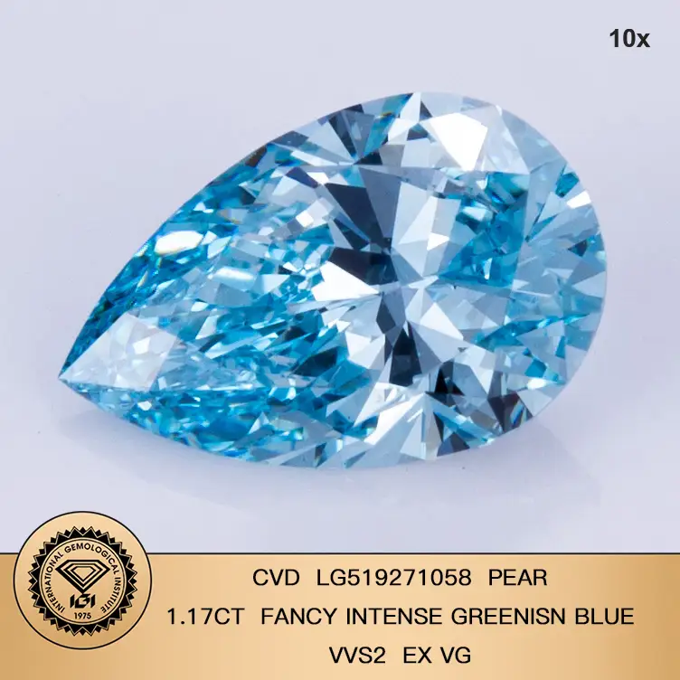 Lab Grown Pear Diamonds 0.3-10 ct. IGI Certified. Contact for Daily Updates! 2