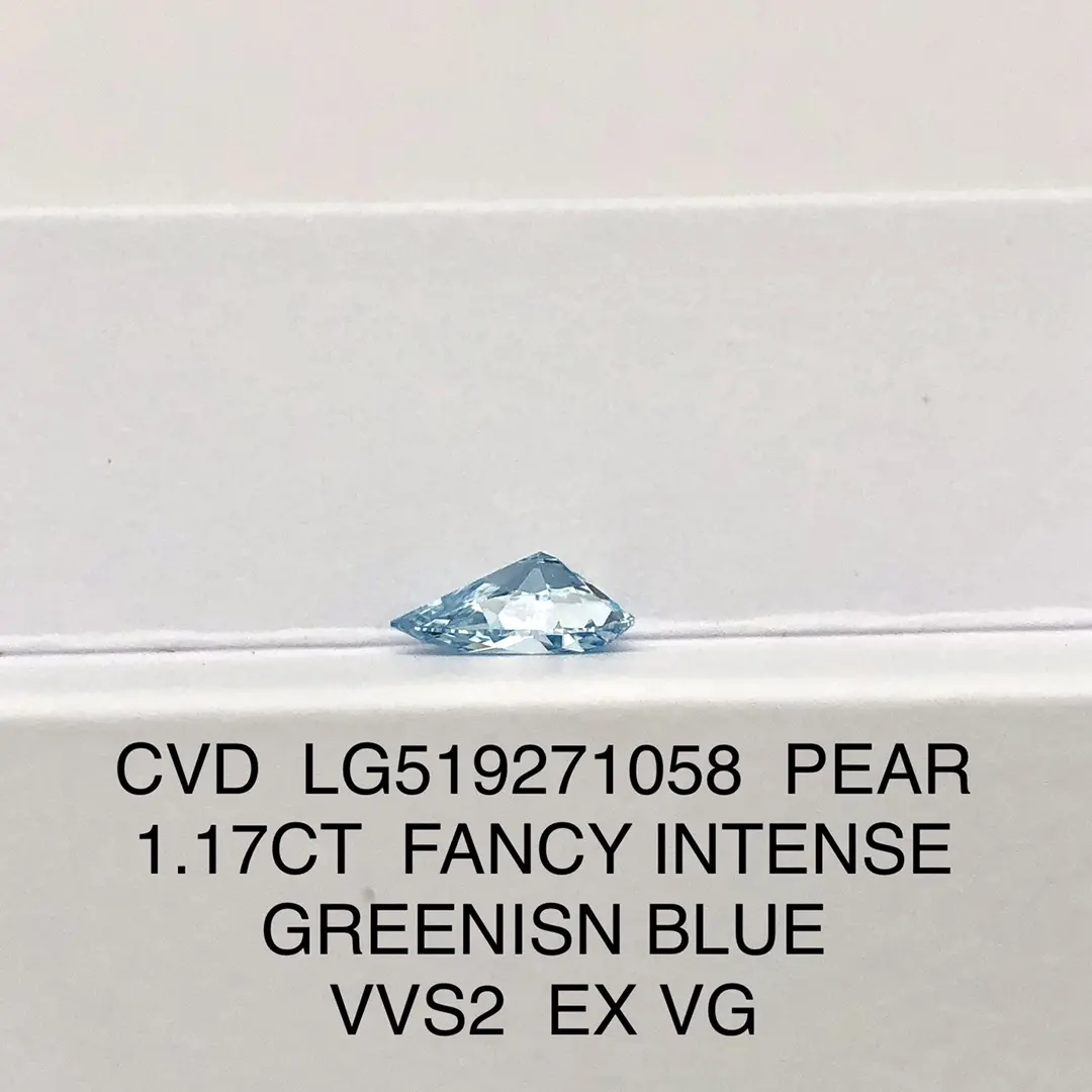 Reliable lab grown pear diamond manufacturers | Messi Jewelry 5