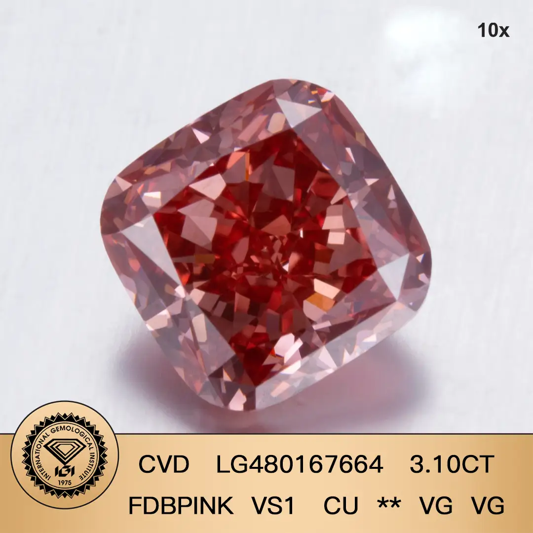 newly elongated cushion lab grown diamond factory price | Messi Jewelry 2
