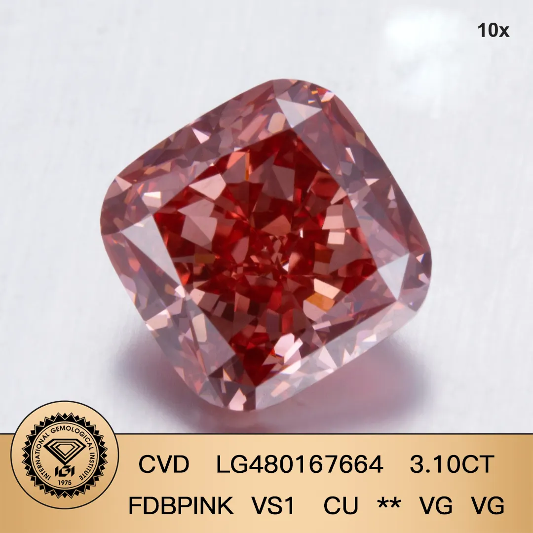 newly elongated cushion lab grown diamond factory price | Messi Jewelry 2