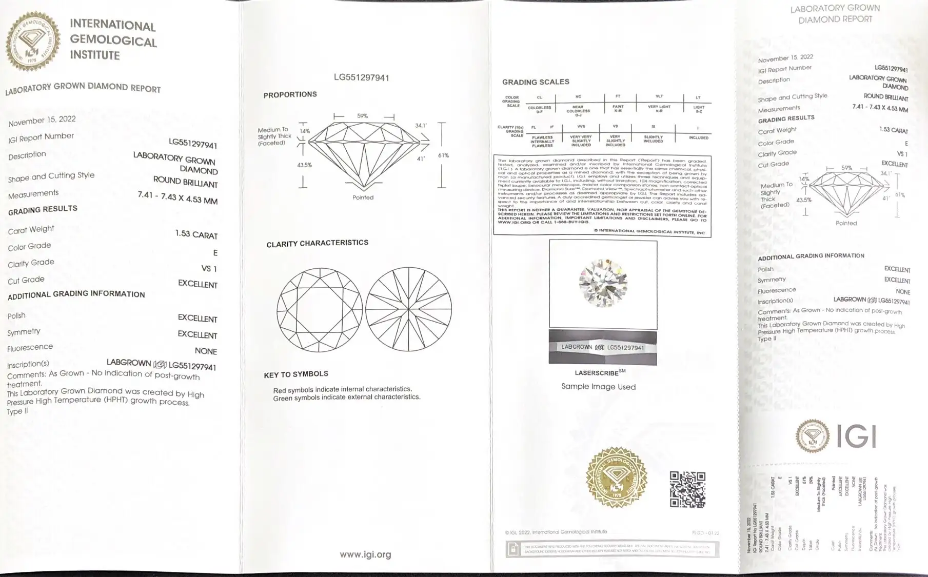 Lab Grown Diamonds 0.3-10 ct: IGI Certificate, GIA Certified, Custom Sizes 6