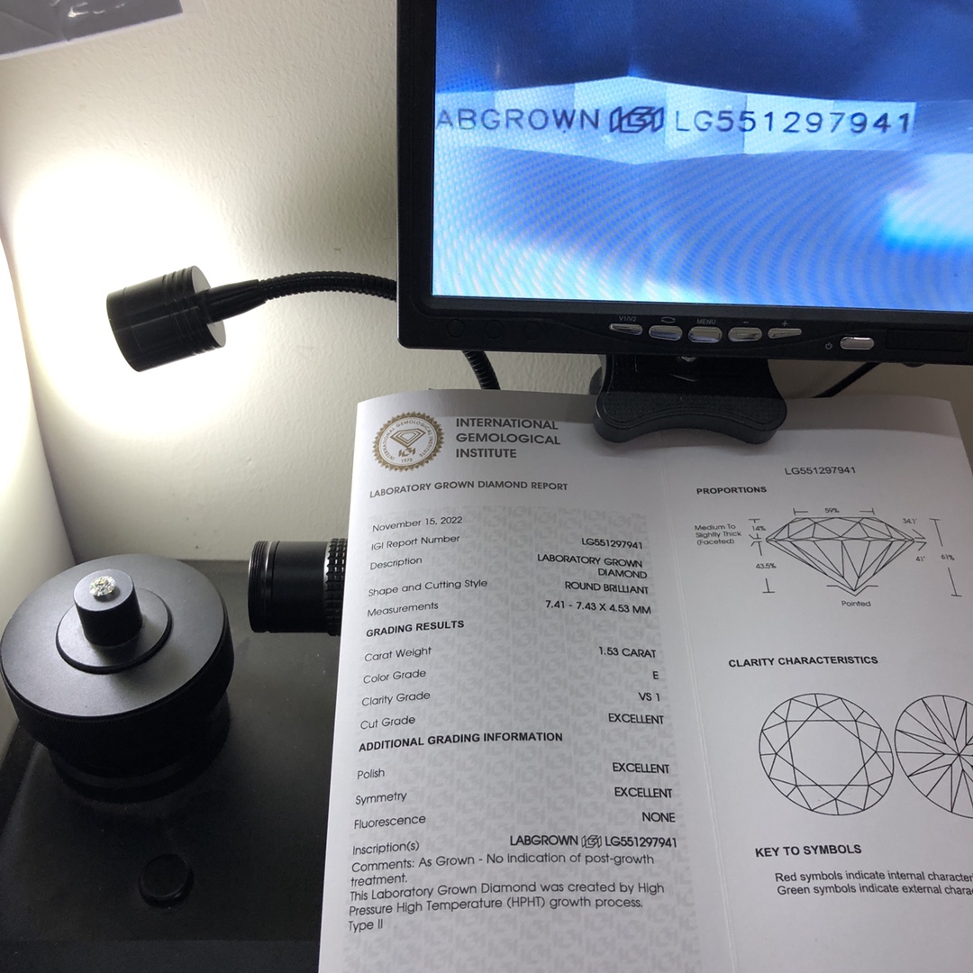 Barang Kemas Messi | borong berlian makmal berkualiti tinggi 7