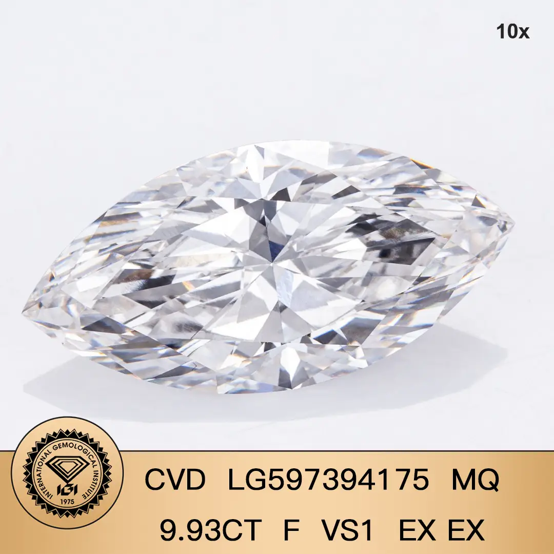 Customizable Marquise Cut Lab-Grown Diamonds (0.3 ct to 10 ct) - IGI Certified 2
