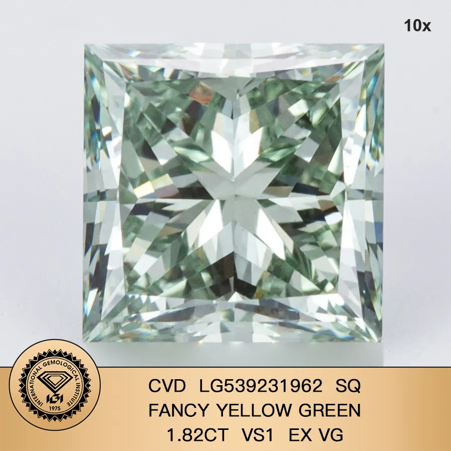 Green Lab Diamonds 0.3-10 ct: Daily Updates with IGI Certificate 2