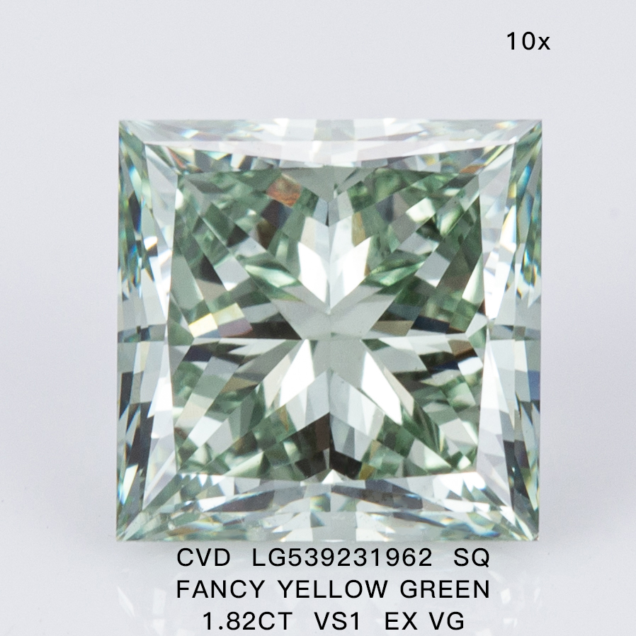 Lab Created Green Diamond 0.3-10 ct, Daily Update List, IGI Certified 10