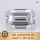 Messi Jewelry Lab Created Diamond Emerald Cut Price List 2