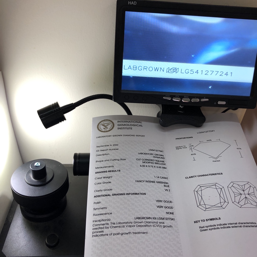 Ang kasaligan nga lab naghimo og asul nga diamante nga singsing nga suplay | Messi Alahas 6