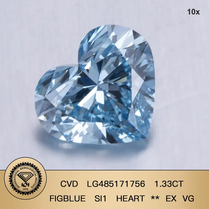 Messi Jewelry | newly heart lab diamond quality assurance 2