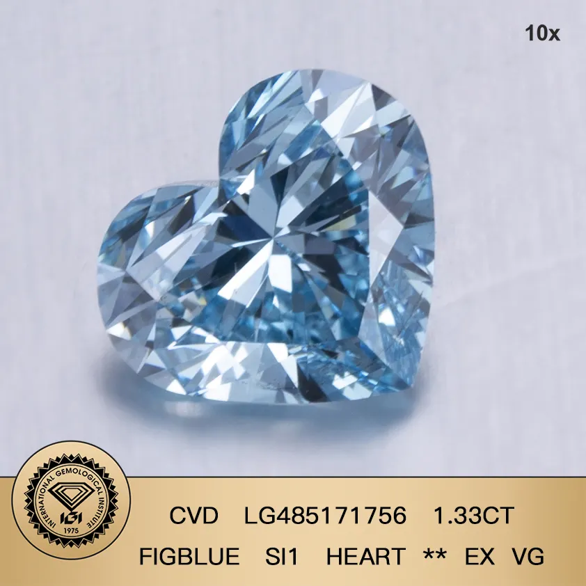 Messi Jewelry | newly heart lab diamond quality assurance 2