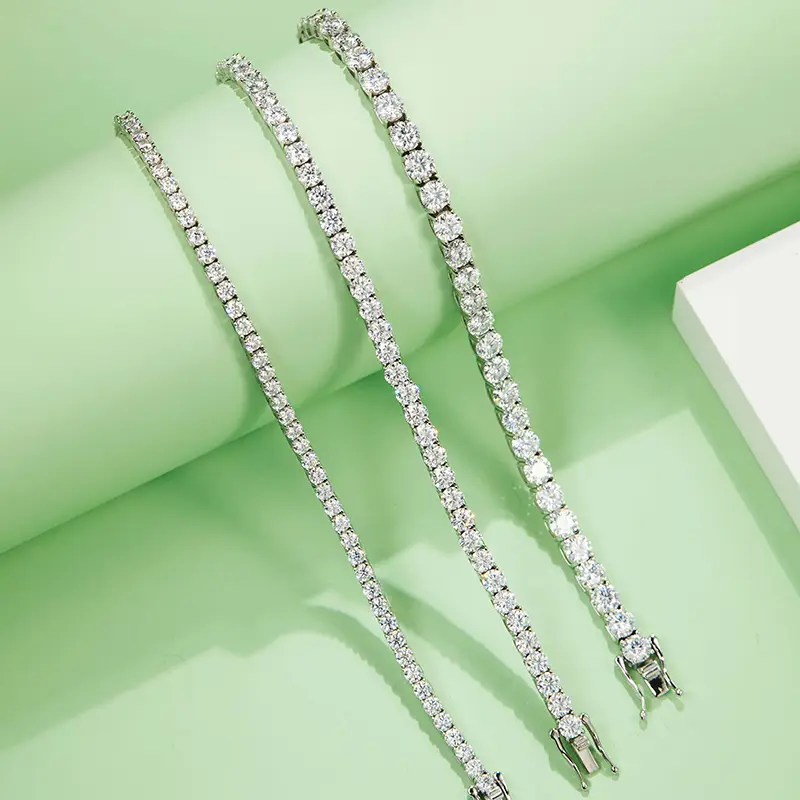 Messi Jewelry | best material lab created diamond bracelet supply 3