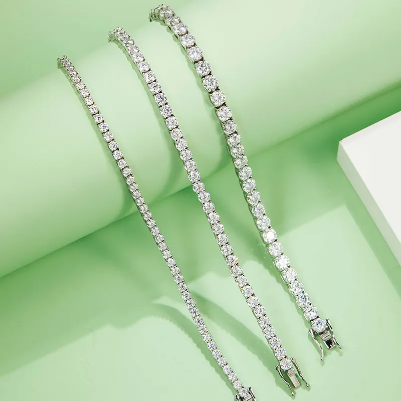 Messi Jewelry | best material lab created diamond bracelet supply 3