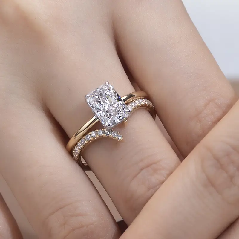 Customizable Lab Created Diamond Rings 4
