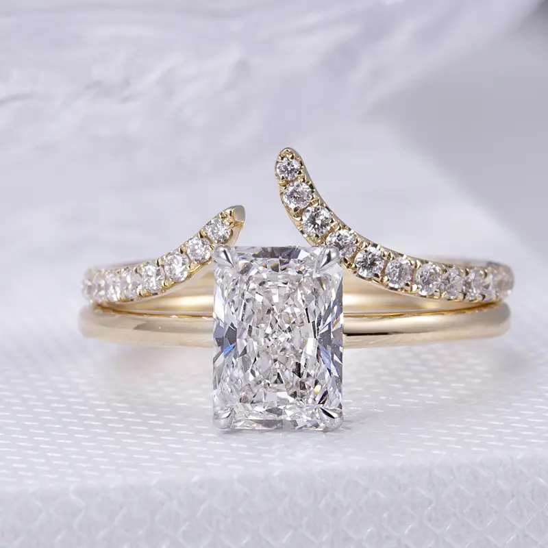 Customizable Lab Created Diamond Rings 6