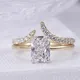 Customizable Lab Created Diamond Rings 6