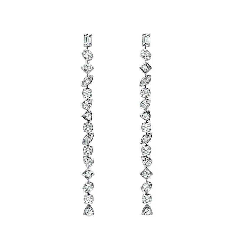 Customization Lab Diamond Earrings - IGI Certified Authenticity 2