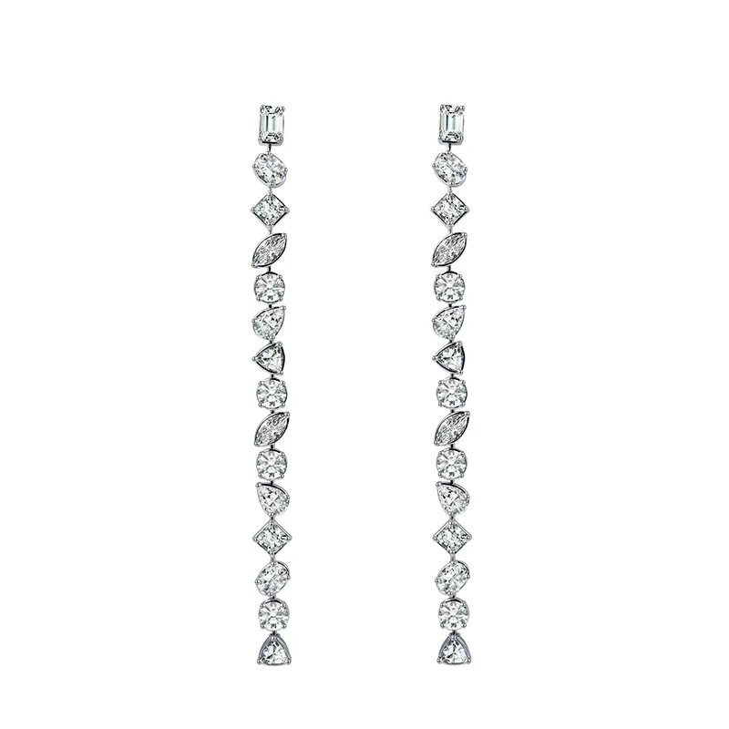 Customization Lab Diamond Earrings - IGI Certified Authenticity 2