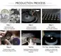 Practical moissanite solitaire necklace made in china | Messi Jewelry 6