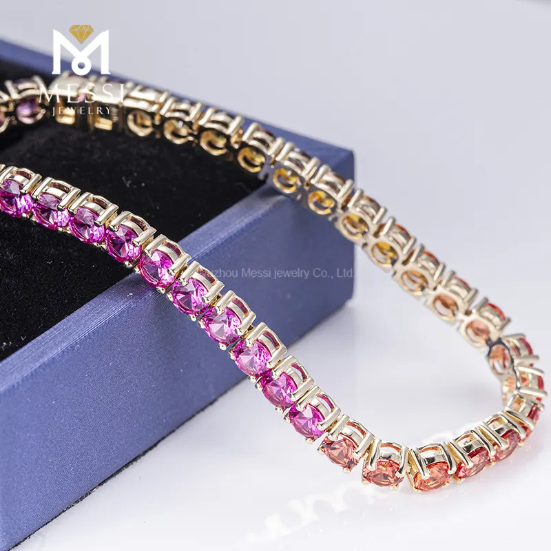 Gelang Tenis Berlian Tumbuhan Makmal Barang Kemas untuk Reka Bentuk Fesyen dan Inovasi Borong 4