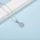 High-Tech White Gold Moissanite Necklace - Quality Innovation 6