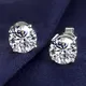 Man Made Diamond Stud Earrings - High Quality Fashion Jewelry 4