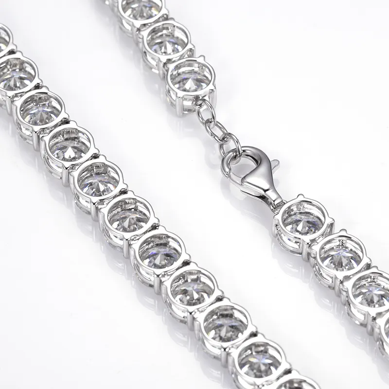 pulseira de tênis de moissanita a preços no atacado | Jóias Messi 5