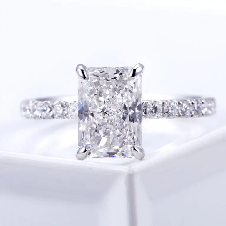 MSR -776 RADANT CUT LAB Diamond 2CT E VS1PT950 Anello -Gioielli Messi 1