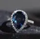 Messi Jewelry Topaz Engagement Ring DHL Manufacturing 2