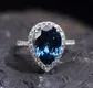 Messi Jewelry Topaz Engagement Ring DHL Manufacturing 3