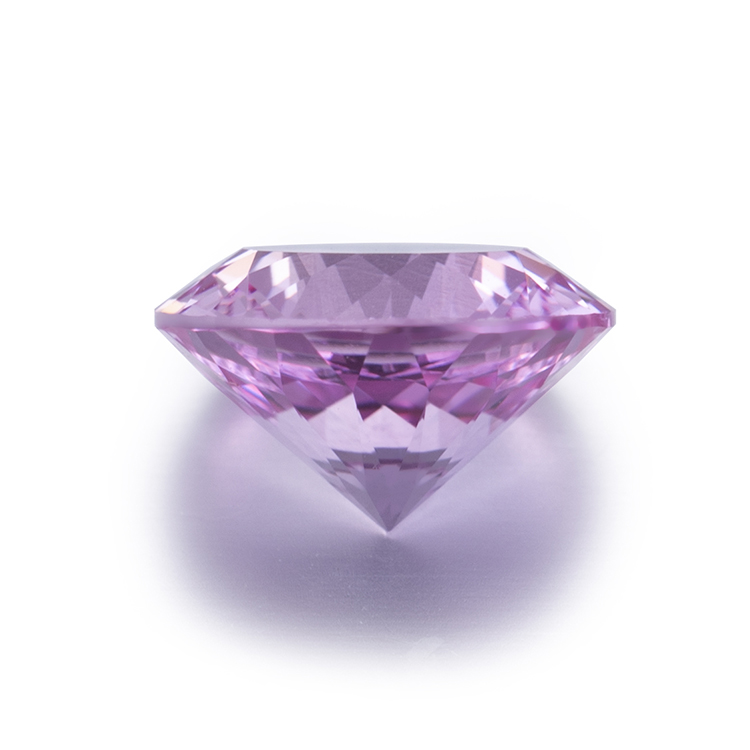 메시 쥬얼리 - Roundl Hydrothermal Pink Sapphire Stone Lab 제작 핑크 사파이어 8