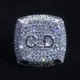 Custom Lab Grown Diamond Hip Hop Ring 2