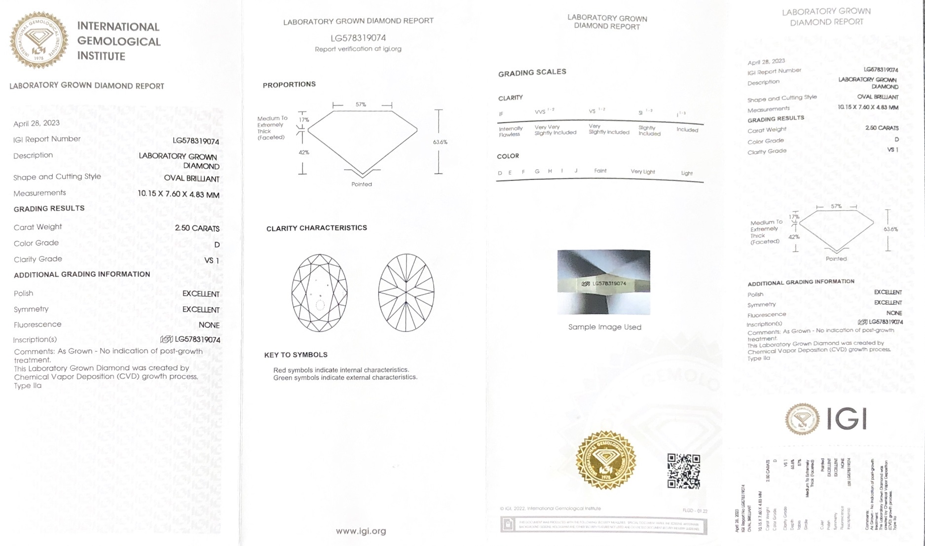 Messi Jewelry | Cost-effective 1.5 carat lab grown oval diamond wholesale 7