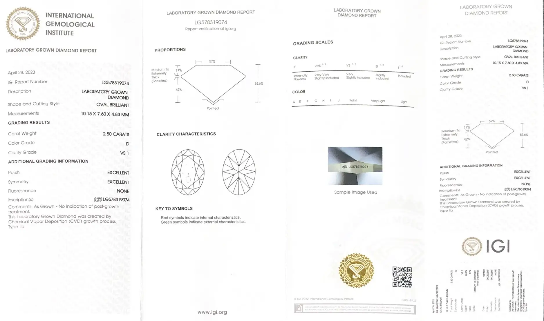 Messi Jewelry | Cost-effective 1.5 carat lab grown oval diamond wholesale 5