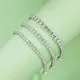 Professional mens tennis bracelet customized | Messi Jewelry 4