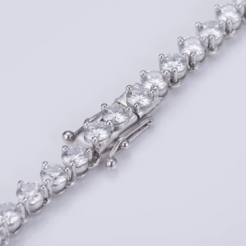 Messi Jewelry | Praise rose gold tennis bracelet directly sale 5