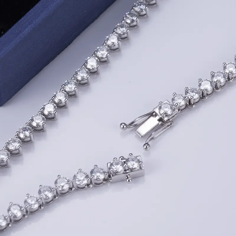 Messi Jewelry | Praise rose gold tennis bracelet directly sale 3