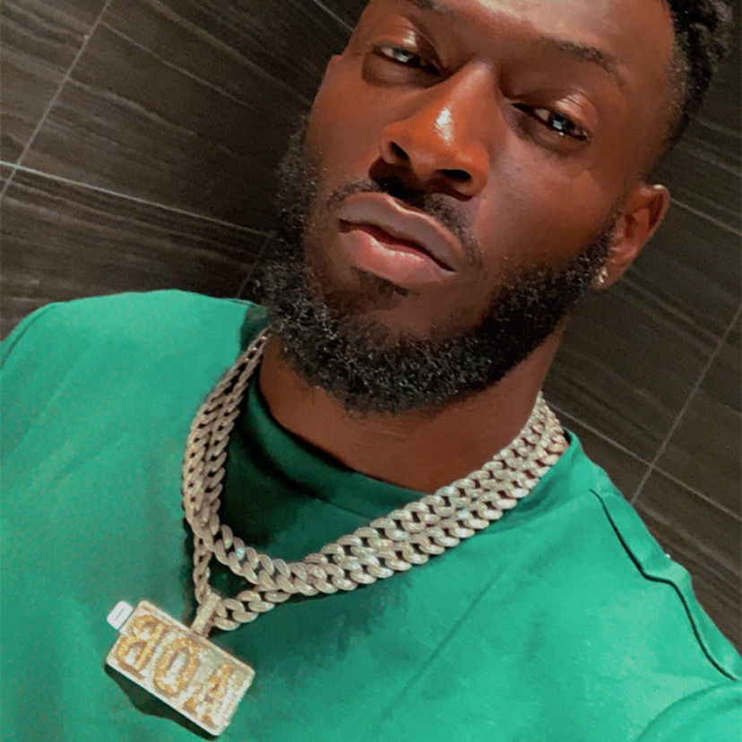 Messi Alahas - 18K 14K 10K hiphop nga ngalan nga sulat sa mga lalaki nga nag-ice out sa custom nga moissanite pendant Moissante Pendant 13