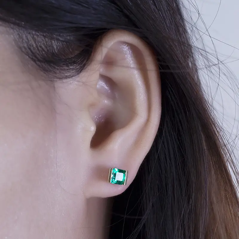 Messi Jewelry | Customized precious stone earrings highly rated 7